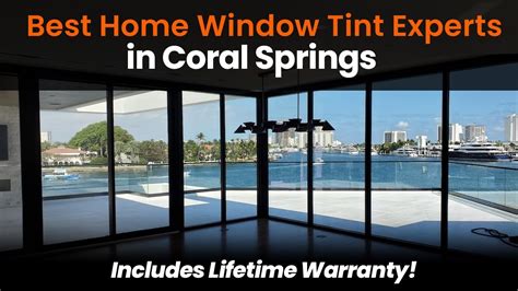 House window tinting coral springs